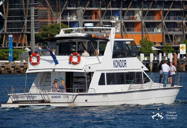 Kondor on Sydney Harbour 